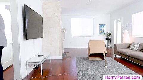 Petite Thief Fucked By House Owner For Stealin - Ava Eden