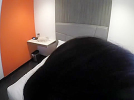 Petite brunette teen 18+ gives a great blowjob and gets nailed deep in POV