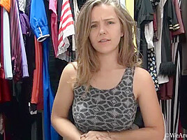 Pixxy introduces herself while in her closet - WeAreHairy