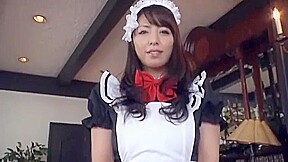 Playful Nipon Maid Does Some Sucky Sucky
