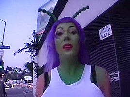 Porn Stars From Mars - Scene BTS