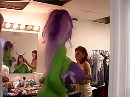 Porn Stars From Mars - Scene BTS