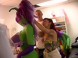 Porn Stars From Mars - Scene BTS