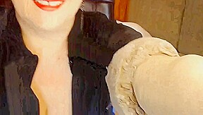 Pov licking nylon hand