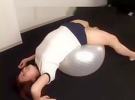 Pretty Japanese Girl With Tiny Boobs Shows Off Her Tight Ha