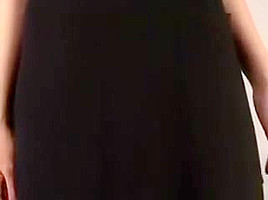 Pretty Japanese Girl With Tiny Boobs Shows Off Her Tight Ha