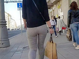 Pretty woman with nice ass