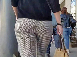 Pretty woman with nice ass