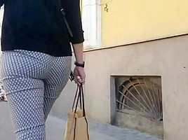 Pretty woman with nice ass