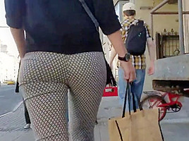 Pretty woman with nice ass