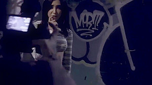 Prince and Jane Wilde jump on each other kissing hard