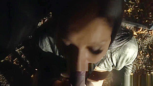 Public Agent Busty Hungarian minx night time public suck and