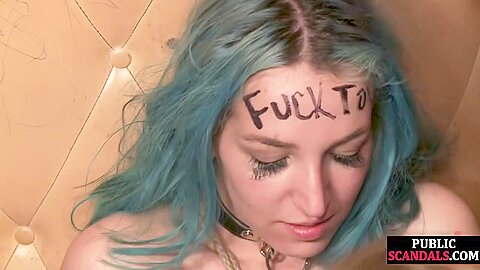 Public Whore Rough Nailed In Mouth And Vagina In Fro