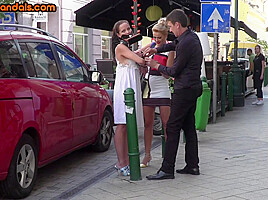 Public sluts in deepthroating and pussylicking orgy