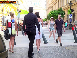 Public sluts in deepthroating and pussylicking orgy