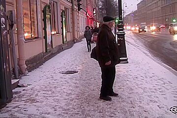Public toilet fuck with squirting