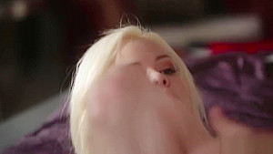 Pussylicked teenie doggystyled by stepdaddy