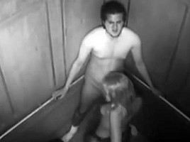 Quickie on the Elevator