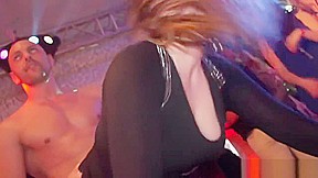 Real nightclub sexparty with european teens 18+