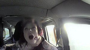 Redhead Deep Throats Cab Drivers Big Cock