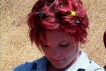 Redhead Kali Stylz Fucks Man In His Convertible