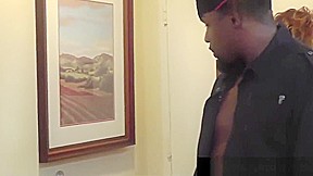 Redheaded Kate Faucett Wrecked By Big Black Cock Rome Major!