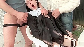 Religieuse enculee par un