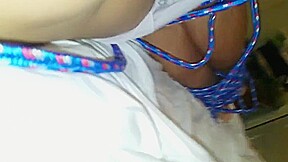 Rican wifey tied up and used on valentines nice creampie
