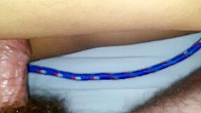 Rican wifey tied up and used on valentines nice creampie