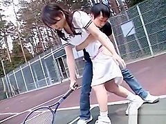 Riding on a horny shaft