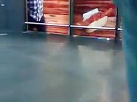 Ripped jeans in shopping center(CORRECTED ROTATION)