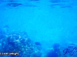 Rosalyn Checks Out The Aquarium, And Does Some Snorkeling - ATKGirlfriends