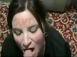 Rough face fucking for a nice obedient wife