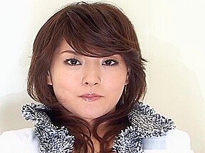 Ruka Uehara presents her pink spread pussy