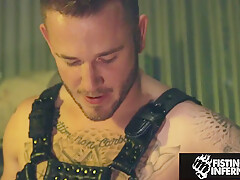 Ryan Sebastian In Tatted Restrained & Fucked