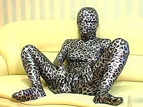 SODOM Zentai touch herself