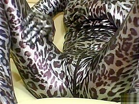 SODOM Zentai touch herself