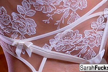 Sarah Jessie in Bangin Hot Sarah Plays With Her Wet Pussy - SarahJessie