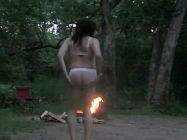 Seatless panties sissy camping by Mark Heffron