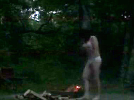 Seatless panties sissy camping by Mark Heffron