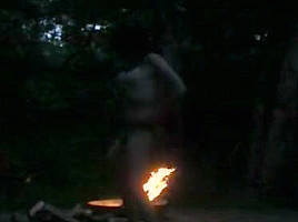 Seatless panties sissy camping by Mark Heffron