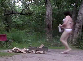 Seatless panties sissy camping by Mark Heffron