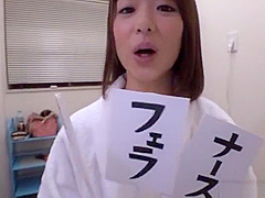 Sensual handjob session involving spicy Kawakami Nanami