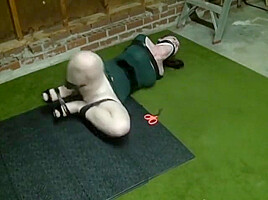 Serene Taped Up And Tormented