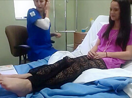 Sexy Brunette Feet