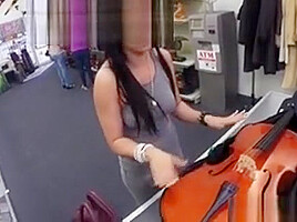 Sexy Chic From Brazil Pawns A Cello In The Pawshop