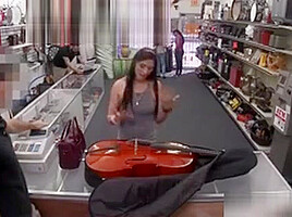 Sexy Chic From Brazil Pawns A Cello In The Pawshop