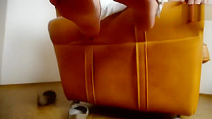 Sexy Czech Girl Dangling Her Flats