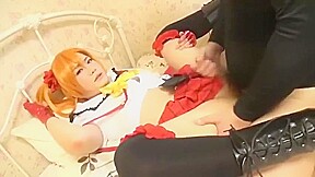 Shemale cosplay fucked