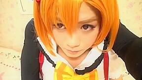 Shemale cosplay fucked